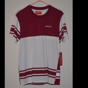 Asphalt baseball tee